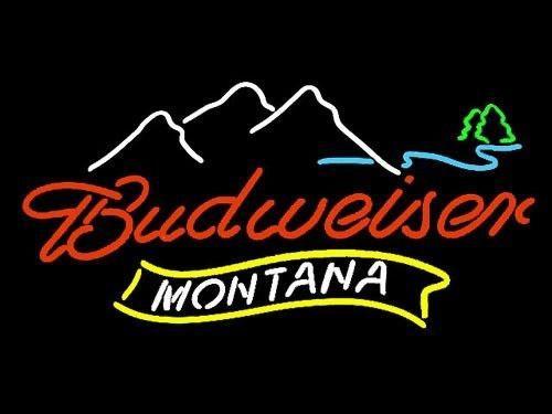 Budweiser Montana Neon Sign Bar Sign Neon Light