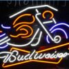 Budweiser Motorcycle Neon Sign