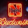 Budweiser Nebraska Cornhuskers Neon Sign NCAA Teams Neon Light