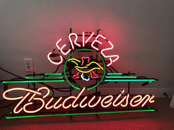 Budweiser Neon Beer Cerveza Neon Sign Neon Light