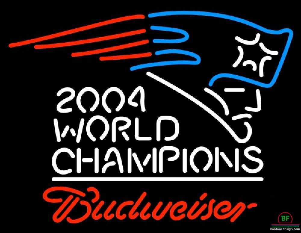 Budweiser New England Patriots Neon Sign Teams Neon Light