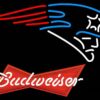 Budweiser New England Patriots Neon Sign Teams Neon Light