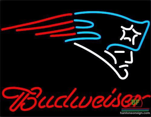 Budweiser New England Patriots Neon Sign Teams Neon Light