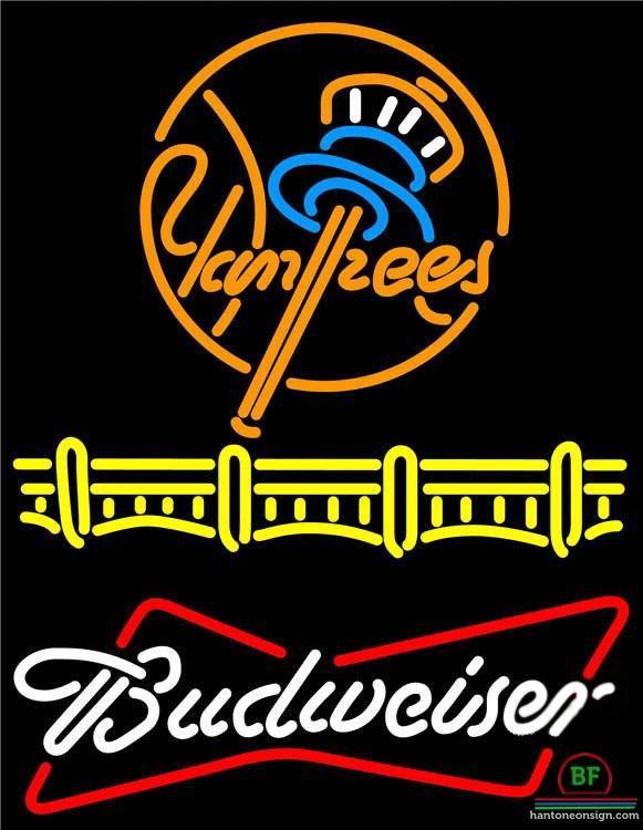 Budweiser New York yankees Neon Sign Teams Neon Light