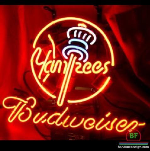 Budweiser New York yankees Neon Sign Teams Neon Light