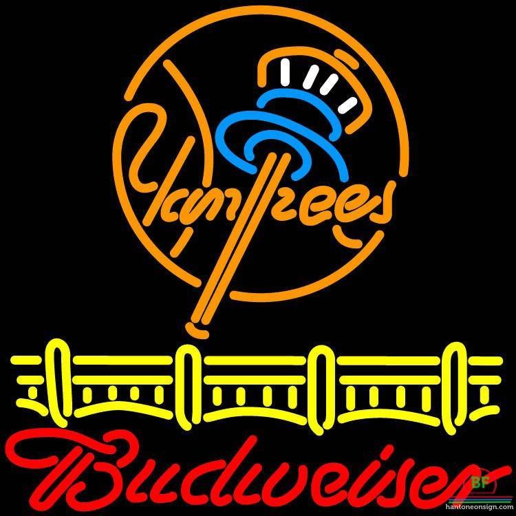 Budweiser New York yankees Neon Sign Teams Neon Light