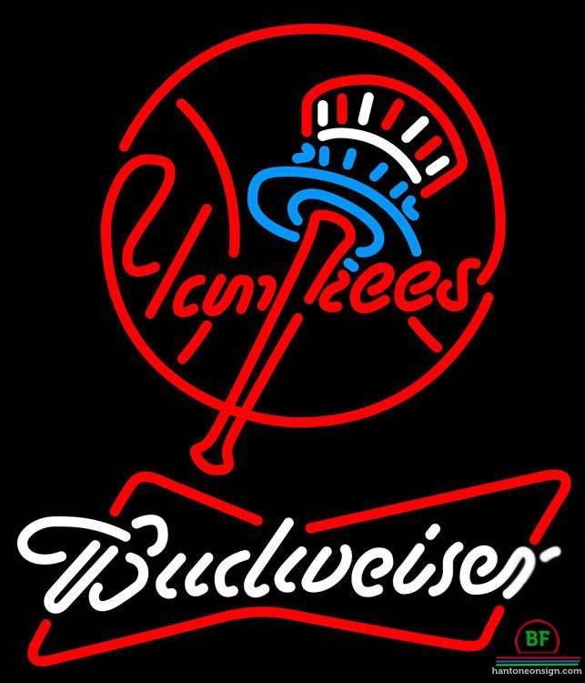 Budweiser New York yankees Neon Sign Teams Neon Light
