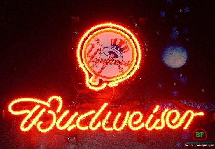 Budweiser New York yankees Neon Sign Teams Neon Light