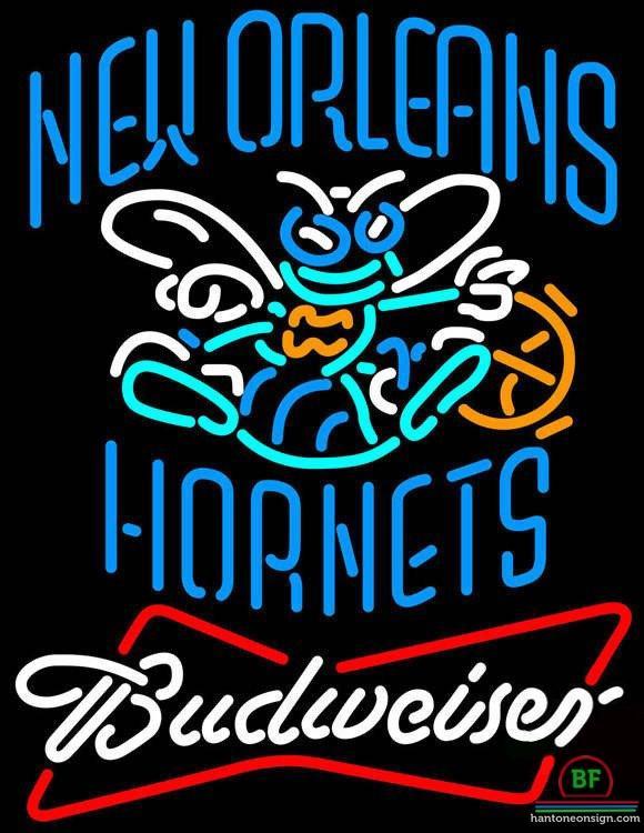 Budweiser Orleans Hornets Neon Sign Teams Neon Light