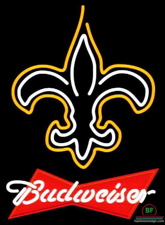 Budweiser Orleans Saints Neon Sign Teams Neon Light