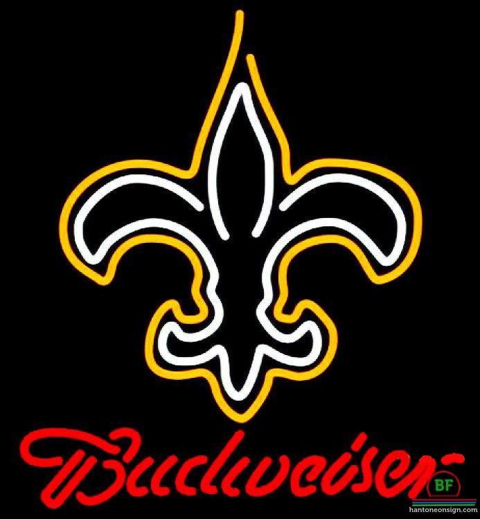 Budweiser Orleans Saints Neon Sign Teams Neon Light