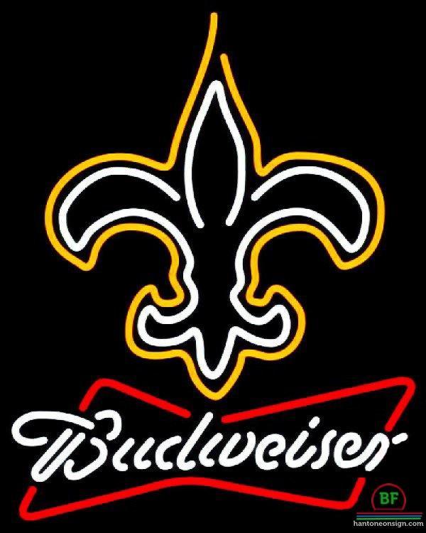 Budweiser Orleans Saints Neon Sign Teams Neon Light