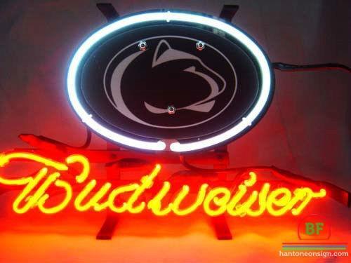 Budweiser Penn State Nittany Lions Neon Sign NCAA Teams Neon Light
