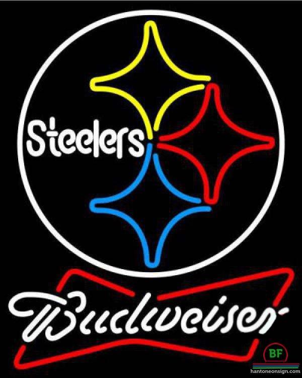Budweiser Pittsburgh Steelers Neon Sign Teams Neon Light
