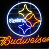 Budweiser Pittsburgh Steelers Neon Sign Teams Neon Light