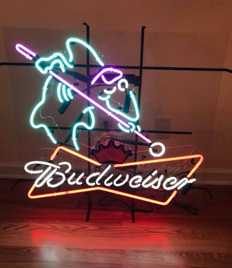 Budweiser Play Pool Billiards Neon Sign Neon Light