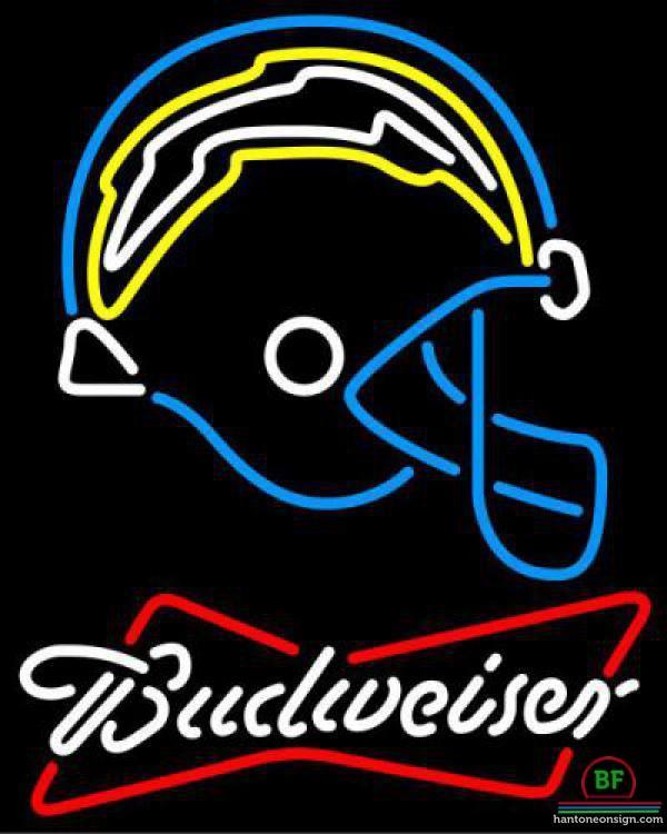 Budweiser San Diego Chargers Neon Sign Teams Neon Light