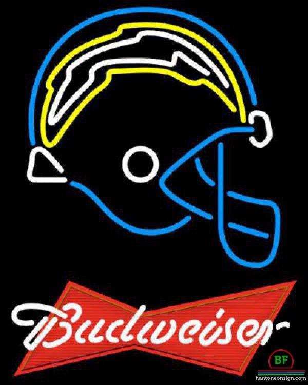 Budweiser San Diego Chargers Neon Sign Teams Neon Light