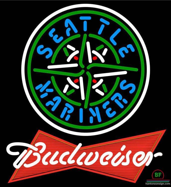 Budweiser Seattle Mariners Neon Sign Teams Neon Light