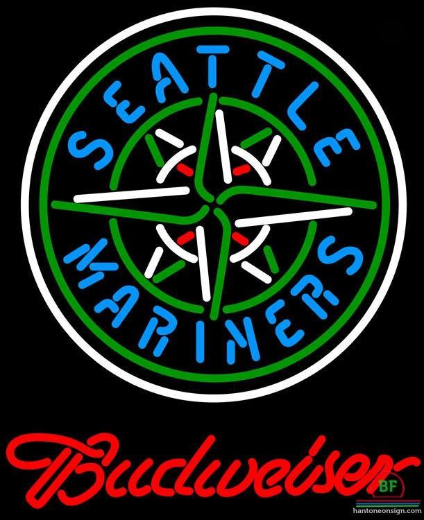 Budweiser Seattle Mariners Neon Sign Teams Neon Light