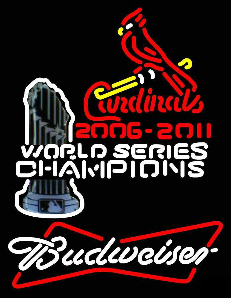 Budweiser St Louis Cardinals Neon Sign Teams Neon Light