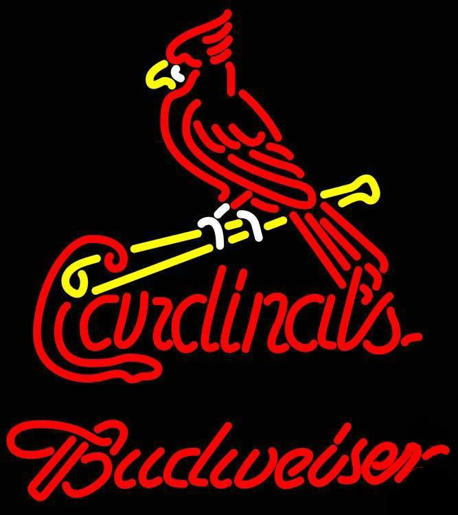 Budweiser St Louis Cardinals Neon Sign Teams Neon Light