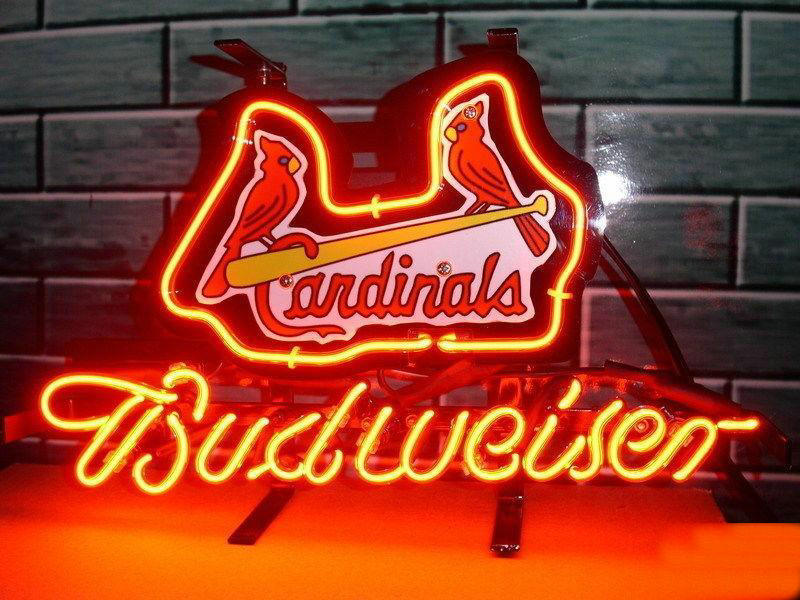 Budweiser St Louis Cardinals Neon Sign Teams Neon Light