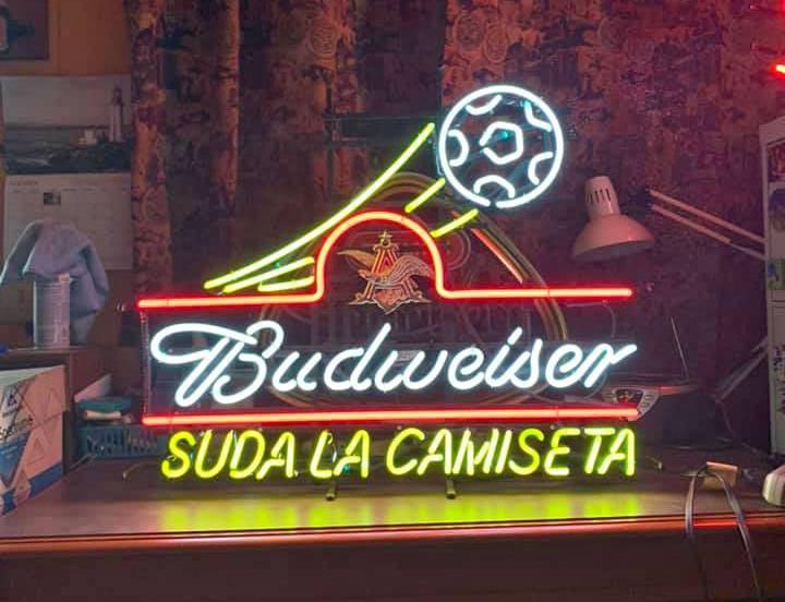 Budweiser Suda La Camiseta Neon Sign Neon Light