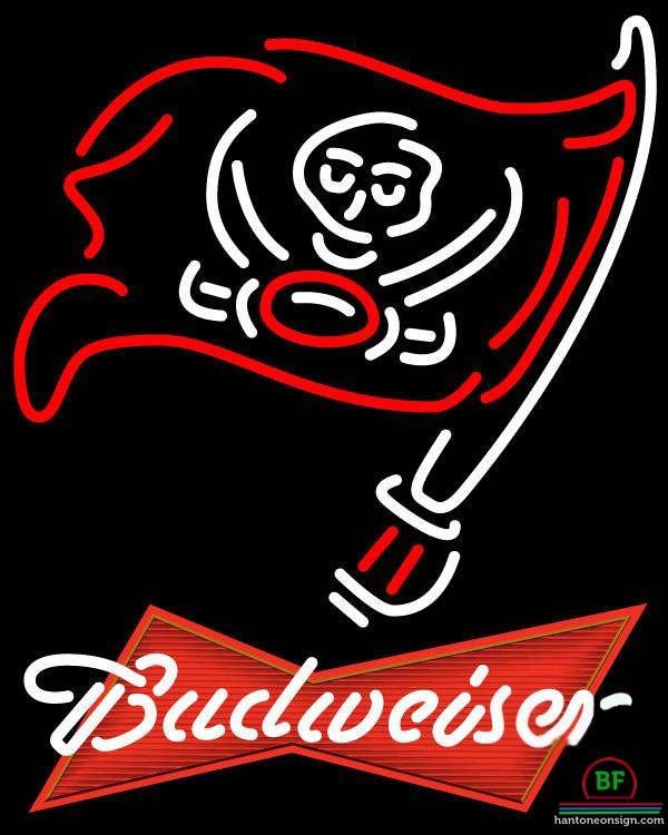 Budweiser Tampa Bay Buccaneers Neon Sign Teams Neon Light