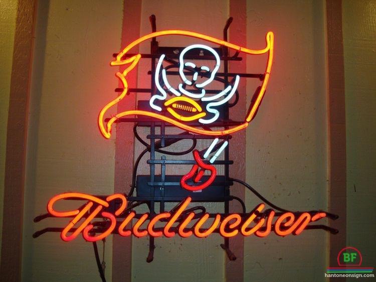 Budweiser Tampa Bay Buccaneers Neon Sign Teams Neon Light