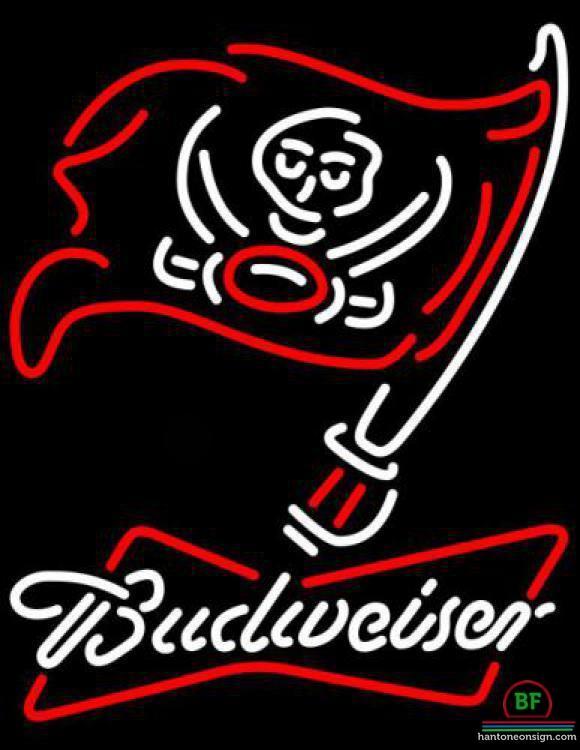 Budweiser Tampa Bay Buccaneers Neon Sign Teams Neon Light