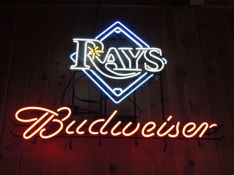 Budweiser Tampa Bay Rays Neon Sign Teams Neon Light