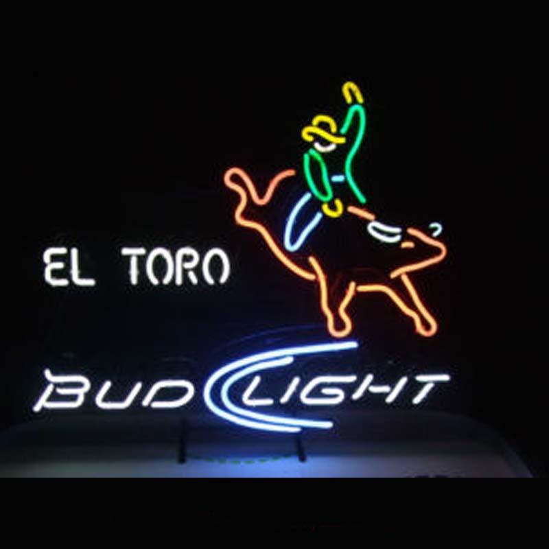 Budweiser Toro Neon Sign