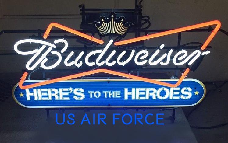 Budweiser US AIR FORCE Neon Sign