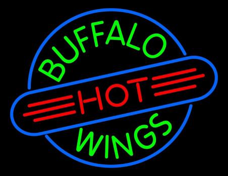 Buffalo Hot Wings Neon Sign Bar Sign Neon Light