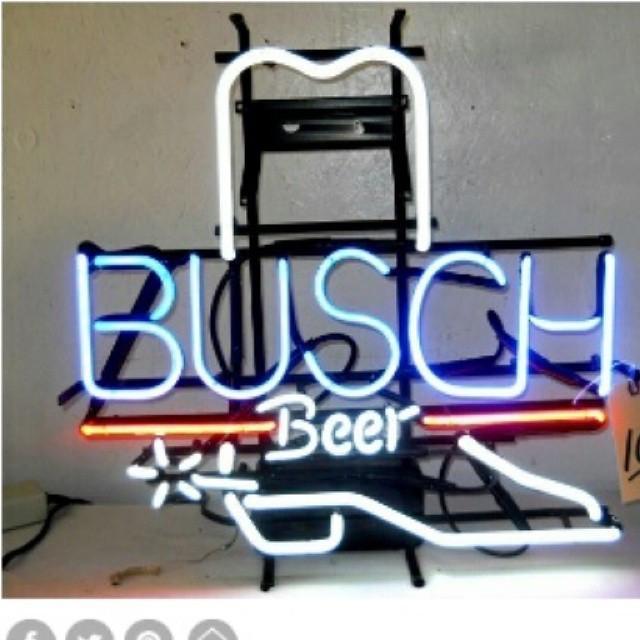 Busch Beer Boots Neon Sign Bar Sign Neon Light