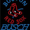 Busch Beer Boston Red Sox Neon Sign Teams Neon Light