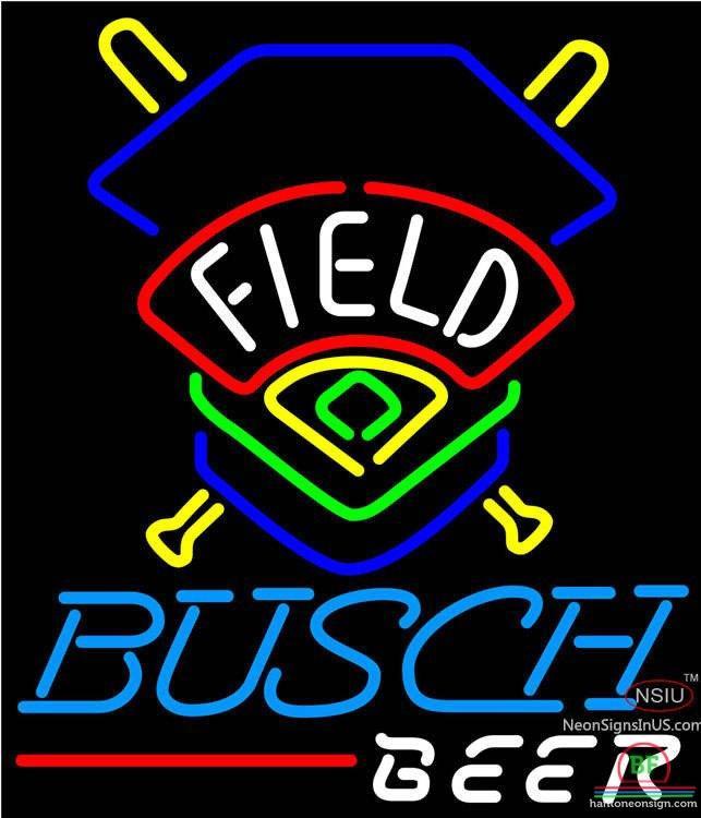 Busch Beer Colorado Rockies Neon Sign Teams Neon Light