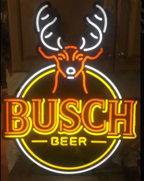 Busch Beer Light Deer Neon Sign Neon Light