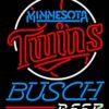 Busch Beer Minnesota Twins Neon Sign Teams Neon Light