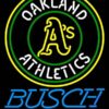 Busch Beer Oakland_Athletics Neon Sign Teams Neon Light