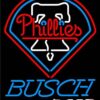 Busch Beer Philadelphia Phillies Neon Sign Teams Neon Light