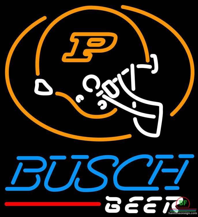 Busch Beer Purdue University Neon Sign NCAA Teams Neon Light