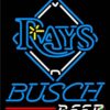 Busch Beer Tampa Bay Rays Neon Sign Teams Neon Light