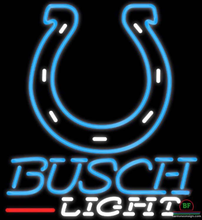 Busch Light Indianapolis Colts Neon Sign Teams Neon Light