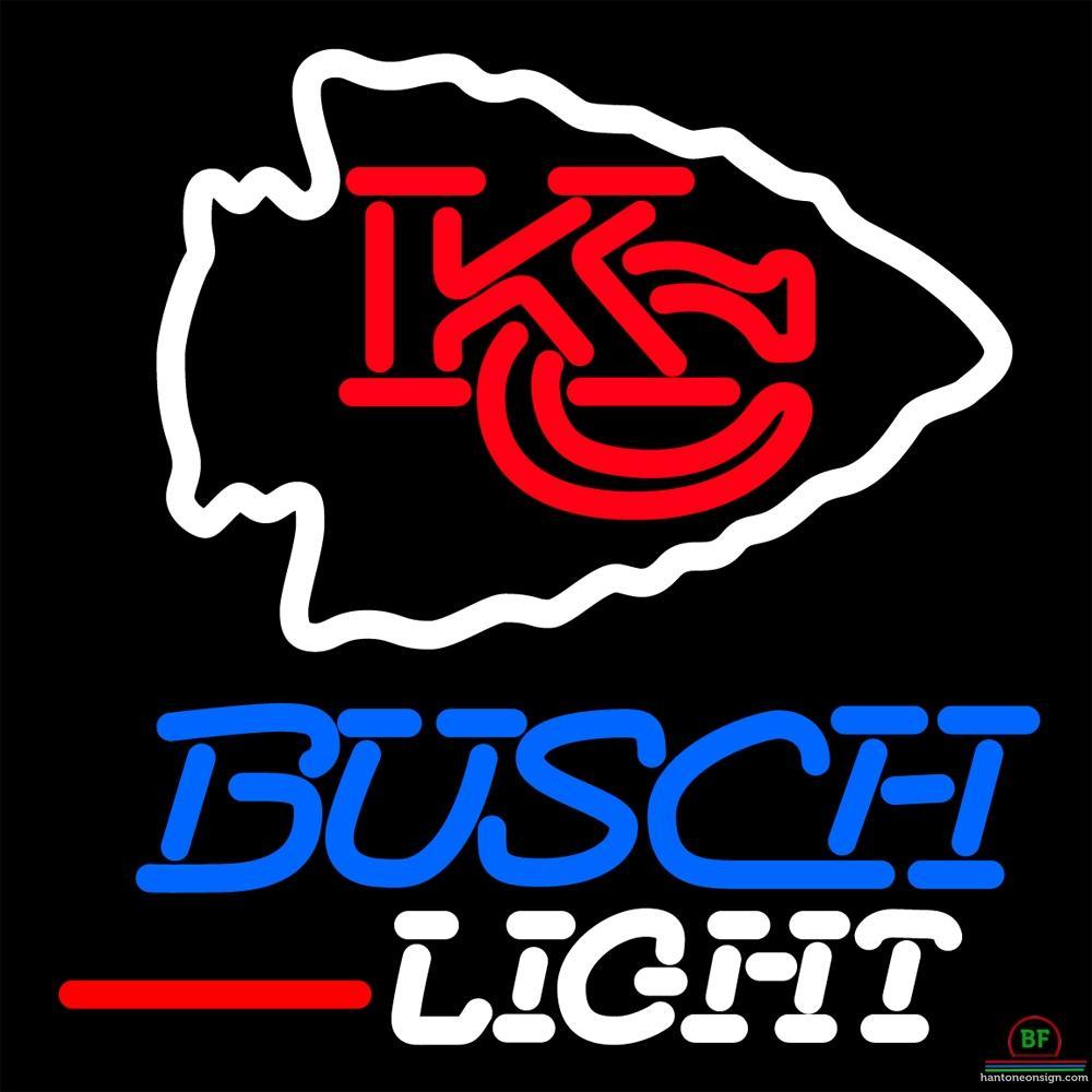 Busch Light Kansas City Chiefs Neon Sign Teams Neon Light
