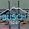 Busch Light Mountain Beer Neon Sign