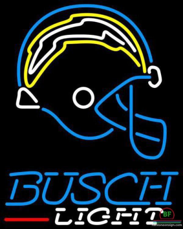 Busch Light San Diego Chargers Neon Sign Teams Neon Light