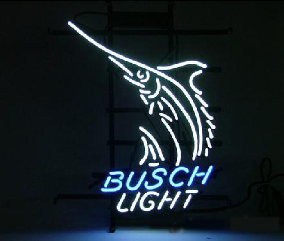 Busch Light Shark Neon Sign