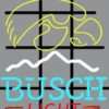 Busch Light iowa hawkeyes Neon Sign NCAA Sports Neon Light Neon Light
